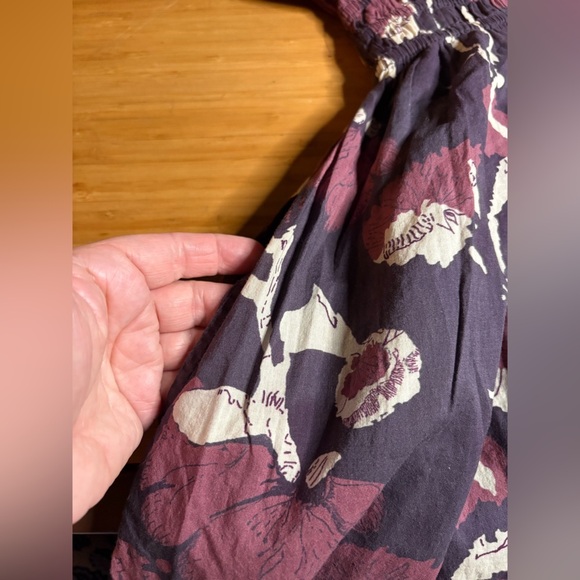 EUC Cleobella- Ellison Floral Ruffle Sleeve Dress. Size S - Picture 8 of 9